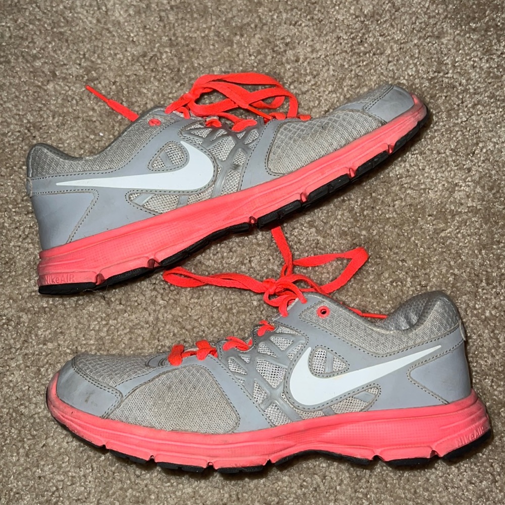 Grey/Pink Nikes